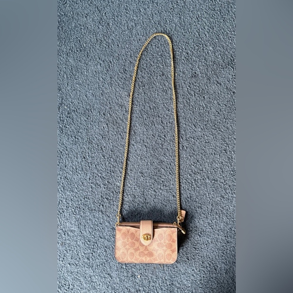 Coach Tan Crossbody Bag